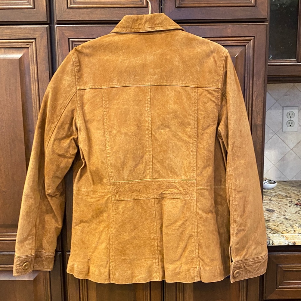 STATIC Leather Coat Jacket - Picture 5 of 13